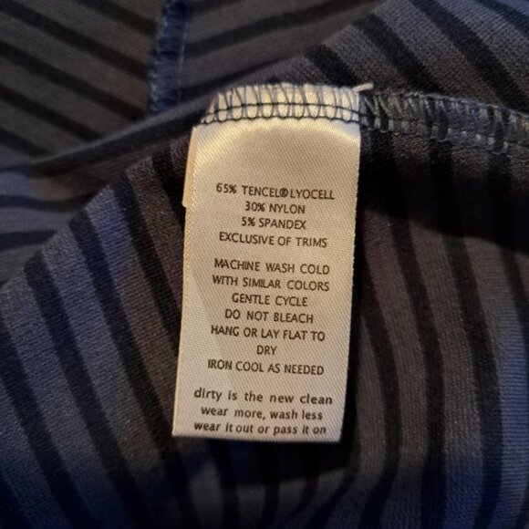 Toad & Co Transita women's size Small 2 tone blue Dress VGUC - Picture 8 of 8